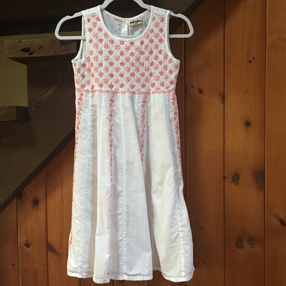 fabindia white dress